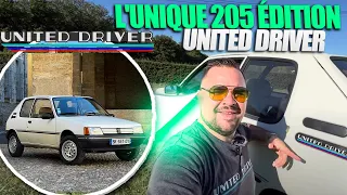 L'unique 205 édition United Driver - Elle est finie !