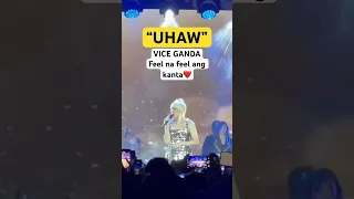 “UHAW”Vice Ganda,feel na feel ang kanta❤️