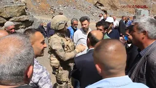 Hakkari’de doğa katliamına karşı başlatılan eylem üçüncü gününde