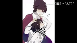 Kokichi x kaito (royalty) (art isn’t mine)