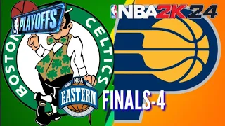 EC FINALS GAME 4: CELTICS VS PACERS | NBA 2K24 PLAYOFFS