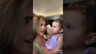 Sofia Andres and Zoe Miranda Tiktok Video