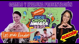 Camilo y Evaluna | KCA MÉXICO 2020 - Reacción