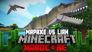 🔴QUIEN SOBREVIVA mas DIAS en un APOCALIPSIS de DINOSAURIOS en MINECRAFT HARDCORE GANA y ESTO PASO⚠️