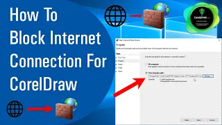How To Block Internet Connection For CorelDraw