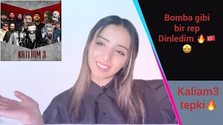 Reaction to katliam3 Turkish rap music 🇹🇷 tepki katliam 3 🤩🔥🇹🇷