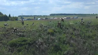 "Гроза над Белой", бой белых и красных