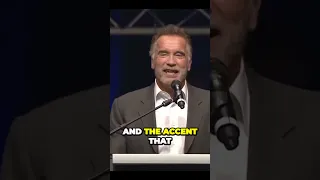Arnold Schwarzenegger's Accent Surprising Secret of Terminators Success #motivation  #youtubeshorts