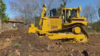 1998 CAT D8R Running