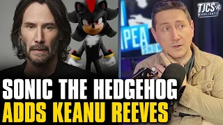 Sonic The Hedgehog 3 Adds Keanu Reeves