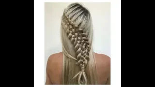 How to do The Suspended Seven (7) Strand Dutch Braid (Quick braid 2018)