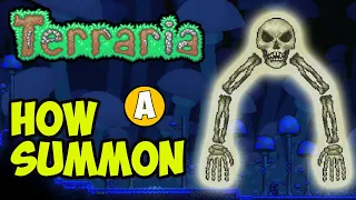 Terraria 1.4.4.9 How To Summon Skeletron (EASY) | Terraria how to get Skeletron spawner