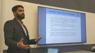 "Commercial property sale-related financing solutions" presentation by Harry Attli, Mortgage Agent