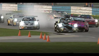 Crazy start but I got a win! | iRacing | Porsche Cup - Fixed @ Sebring | 22S1W8