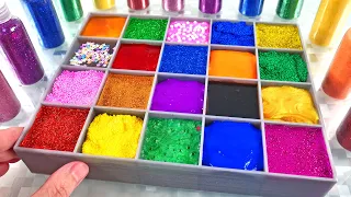 Satisfying Video l Mixing All My Slime Smoothie in Making Glossy Slime Pool ASMR l RainbowToyTocToc