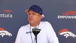 Denver Broncos HC Sean Payton SPEAKS TO THE MEDIA Following Day 7 of OTA's!!