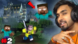 MINECRAFT HIDE AND SEEK IN HAUNTED CASTLE PART #2 UPDATE I TECHNO GAMERZ | UJJWAL GAMER