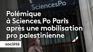 Sciences Po, polémique après une mobilisation pro-palestinienne