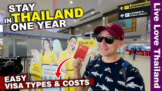 How To Stay In THAILAND Long Term | Visa Types, Costs | Latest Updates & Gifts #livelovethailand