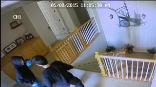 Caught On Tape: Watch Two Clueless Robbers Break Into Home with People Inside