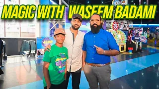 Shahrukh Magician Perform Magic With Waseem Badami