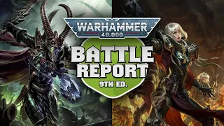 Drukhari vs Adepta Sororitas Warhammer 40k Battle Report - Ep 180