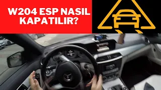 W204 C180 ESP NASIL KAPATILIR I NEDEN BU KADAR ZOR?!