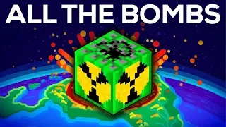 What If We Detonated All Nuclear Bombs at Once? - (Minecraft Version)