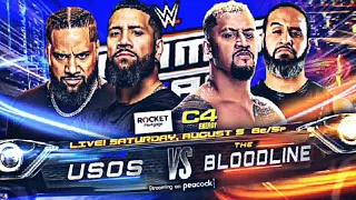 WWE  SummerSlam 2024/ The Usos VS The BloodLine | Match Card Prediction