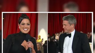 Ashley Graham breaks silence on toe-curling Oscars interview with Hugh Grant