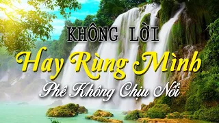 Nhạc Không Lời Hay Rùng Mình, Hòa Tấu Guitar SlowRock Phòng Trà Phê Không Chịu Nổi