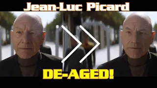 Jean-Luc Picard De-Aged - Star Trek Picard Season 1 Trailer [DeepFake]