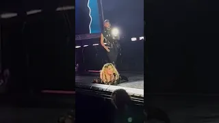 Madonna crashes to stage mid-song in Seattle concert mishap: ‘Somebody getn fired’ #shorts