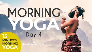 MORNING YOGA DAY 4 || WITH GRAND MASTER AKSHAR