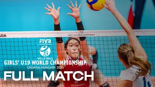 USA🇺🇸 vs. KOR🇰🇷 - Full Match | Girls' U19 World Championship | Pool D