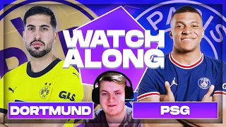 DORTMUND vs PSG Champions League LIVE Stream Watch Along @Jamzor