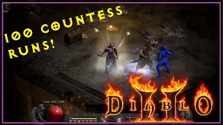 100 Countess Runs Solo - Finds and Drops - Diablo 2 Resurrected