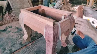 Woodworking- how to create a special table easily,the best wooden very nice.