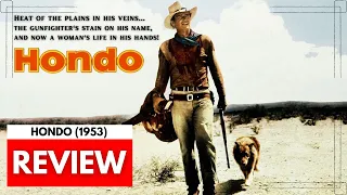 CLASSIC WESTERN FILM REVIEW: Hondo (1953) John Wayne, Ward Bond