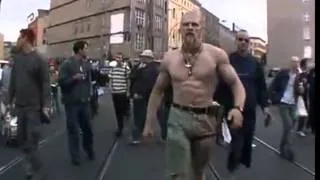 Techno Viking Dances to Will Sparks