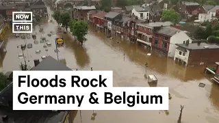 Record Rainfall Devastates Germany & Belgium