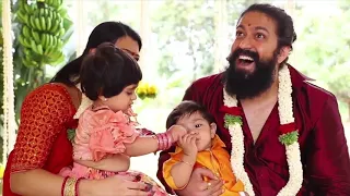 Yash Son's Naming Ceremony Full Video | Rocking Star Yash | Radhika Pandit | Ayra Yash | Yatharv