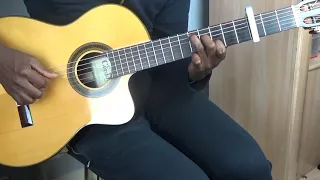 How to play guitar : "L'Eternel est bon" song from Dena Mwana