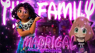 I turned The Family Madrigal into an Anime Opening (The Family Madrigal J-Rock Cover)