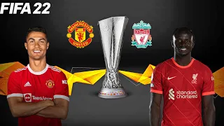 FIFA 22 | Manchester United vs Liverpool - UEFA Europa League Final - Full Gameplay