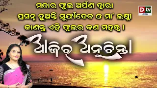 ଏହି ଫୁଲ ଅର୍ପଣ ଦ୍ୱାରା ପ୍ରସନ୍ନ ହୁଅନ୍ତି ସୂର୍ଯ୍ୟ ଦେବ ଓ ମା ଲକ୍ଷ୍ମୀ | EP-427 | Ajira Anuchinta | Nitibani