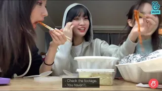 TWICE MUKBANG (namosa vlive)