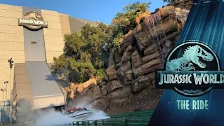 [NEW] JURASSIC WORLD The Ride! || New INDOMINUS REX! || Universal Studios Hollywood 2021®