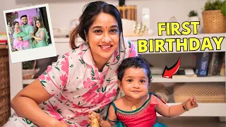 കുഞ്ഞാവയുടെ പിറന്നാൾ ❤️ | AAVA'S FIRST BIRTHDAY 😍