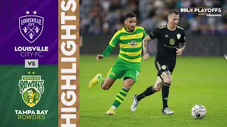 Louisville City FC vs. Tampa Bay Rowdies - Game Highlights | 11.5.22